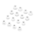 Tencloud Ear Tips Compatible with Powerbeats Pro Earphones, Replacement in-Ear Earbuds Tip Cups Soft Silicone Cushions Covers 8 Pairs 4 Sizes for Powerbeats Pro/Powerbeats 3 Earphones (White)