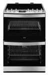 AEG CCB6741ACM 60cm Electric Double Oven Freestanding Cooker