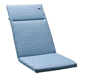 SIEGER Coussin pour Chaise Pliante Bleu Clair Env. 121 x 49 x 4 cm