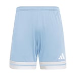 adidas Men's SQUADRA25 Short, Team Light Blue/White, S