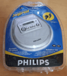 Vintage Retro Philips AX2300 Portable Personal CD Player Brand New & Sealed