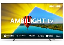 Philips 65" ambilight tv pus8079, 4k, 60hz, titan os