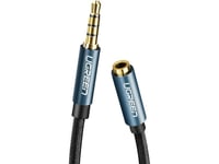 Aux Jack 3.5 Mm Audio Extension Cable Ugreen Av118, 1M (Blue)