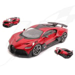 [FR] Burago BUGATTI DIVO METALLIC RED 1:18 - BU11045R