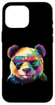 Coque pour iPhone 16 Pro Max Panda Bear Lover Lunettes de soleil Pop Art Funny Panda Bear