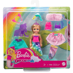 Barbie Dreamtopia Chelsea Doll & Dress Up Set New Kids Toy (Box Damaged)