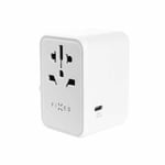 Fixed Laturi Travel Adapter USB-A/USB-C 65W