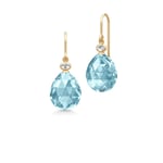 Julie Sandlau Ofelia Earring Øredobber 22 kt. Gullforgylt sølv HKS780GDIBCRCZ - Dame - 925 sterling silver