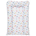 BabyCalin Matelas à langer flocons MULTICOLORE