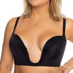 Wonderbra BH Ultimate Silhouette Micro Plunge Svart F 80 Dam