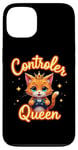 iPhone 13 Controller Queen Cute Gamer Cat Design- Gaming Cat Lovers Case