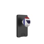 Drapeaux France et Thaïlande - Français Thaïlandais PopSockets PopWallet pour MagSafe