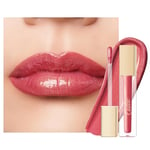 Oulac Fuchsia Gloss à Lèvres Pailleté - Hydratant Rouge à Lèvres Liquide | Huile a Levre Brillant, Gloss Transparent Lip Oil - Enrichi en Extrait de Rose | Formule Vegan - 4,5ml, Viva La Vida (C15)