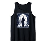 A Christmas Carol with Ebeneezer Scrooge Silhouette Tank Top