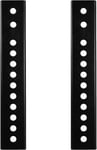 Kit de Support de Plaque d'extension VESA Vertical conçu pour Les téléviseurs à Faible VESA, Compatible avec Les Supports de Plafond TV, 2 Supports, Noir