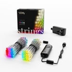 Twinkly Strings Gen 2 SPECIAL EDITION 250 LED Clear Cable Smart Fairy Lights