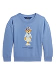 Ralph Lauren Kids' Bear Sweatshirt, Campus Blue