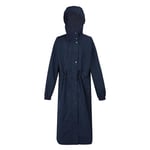 Regatta Womens Nerenda Longline Hooded Coat, Navy, Size 16