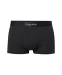 Calvin Klein Mens Recycled Cotton Stretch Trunk - Black - Size 3XL