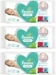 156-624 X Baby Wet Wipes PAMPER'S Sensitive Soft Gentle Fresh Babies No Fragranc