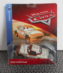 MATTEL DISNEY Pixar CARS VOITURE DINOCO 400 GREG CANDYMAN 1/55 NEUF SCELLE