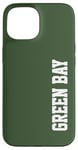 iPhone 15 Green Bay WI Hometown Varsity Pride Iconic Green Bay Case