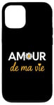 iPhone 12/12 Pro Amour de ma Vie Love of My Life French Heart Case