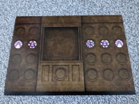 4th Doctor Who TARDIS Secondary Classic Control Scanner Monitor Wooden Room Set