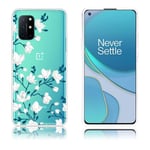 Christmas OnePlus 8T fodral - vit blomma Vit