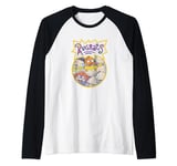 Rugrats Every Baby Vintage Circle Title Raglan Baseball Tee