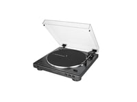 Audio-Technica At-Lp60xbt, Beltedrevet Platespiller, Fullautomatisert, Svart, Aluminium, 33 1/3,45 Rpm, 33 1/3,45 Rpm