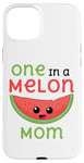 Coque pour iPhone 15 Plus One in a Melon Party Mom Group, correspondant à son premier anniversaire