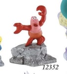 Little Mermaid Sebastian Crab Figurine 12352 Disney Bullyland Figure Cake Topper