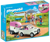 Playmobil Country Écurie avec remorque pour chevaux 5667