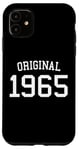 Coque pour iPhone 11 Original 1965, 60 ans pour homme et femme, 60e anniversaire