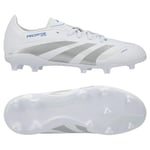 adidas Predator League FG/AG Polar Victory - Vit/Silver/Blå Barn, storlek 36