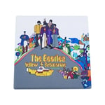 Half Moon Bay | The Beatles Yellow Submarine Coaster | Ceramic Coasters & Beer Mats | Coasters For Man Cave | The Beatles Gifts & Music Gifts | Rock Music Dad Gifts | Desk Coaster | Cool Room Decor