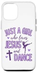 iPhone 12/12 Pro Just A Girl Who Loves Jesus and Dance Ballet Dancer Cute Case