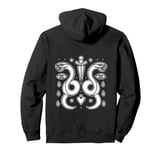 Boho Mysticism: Sun, Moon, and Magic Pullover Hoodie