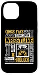 iPhone 14 Wrestling Half Nelson Wrestler Adjectives Cross Face Case