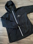 UNDER ARMOUR BLACK RUSH™ JACKET SIZE L UK 14 RETAIL £90 BNWT