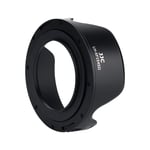 JJC Lens Hood for Fujifilm XC 15-45mm F3.5-5.6 OIS PZ Lens & Fujifilm XF 18mm f/2 R Lens - Compatible with Ф52mm Filter + Lens Cap, DSLR Camera Photo Photography