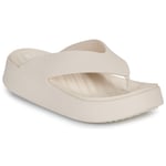 Crocs Flip-flops Getaway Groove Platform Flip Beige dam