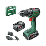 Perceuse visseuse Bosch UniversalImpact 18V60 Brushless (+2xbatteries 2,0Ah) + chargeur AL 18V-20 - 06039D7102