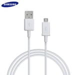 Galaxy S6 EDGE Plus Câble 1.5 mètre Data USB à Micro USB Origine Samsung ECB-DU4EWE Blanc