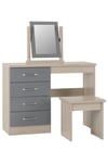 Nevada 4 Drawer Dressing Table Set