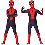 Kid Boy Spider-man Far From Home Spiderman Zentai Cosplay Costume Suit Jumpsuit