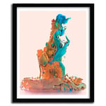 K.Olin Tribu - Affiche GLORY POP 8 by A. SEVESO, Papier, Blanc, 30 x 40 x 0.1 cm GLORY POP 82