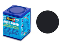 Revell 08 noir mat peinture acrylique Aqua Color - 18ml - REVELL 36108