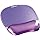 New Crystals Gel Mouse Mat With Wrist Support Purple 9 7.5 This Self Adjustin U